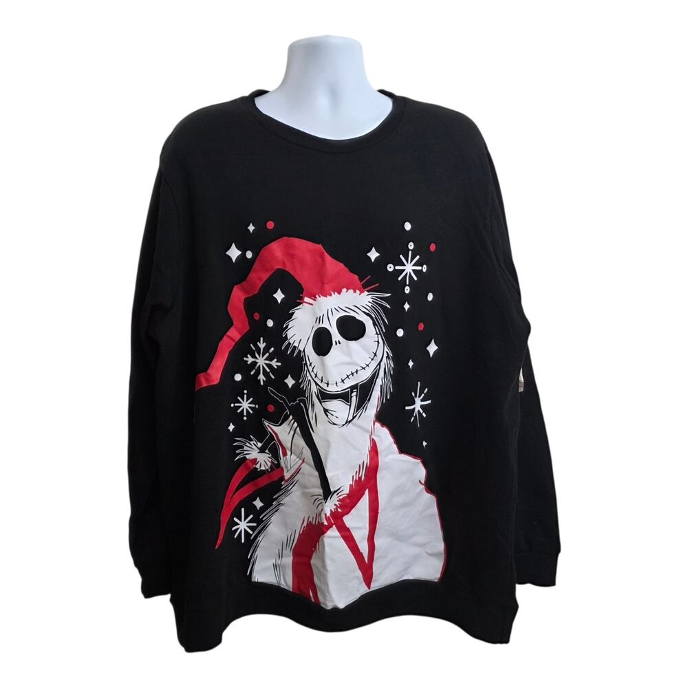 Disney Nightmare Before Christmas Jack Skellington Sweatshirt Men Unisex 3XL